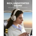 thumbnail image 5 of Soundcore Space One Pro by Anker, Adaptive Active Noise Cancelling Headphones Driven by 6 Mics, 5 of 6