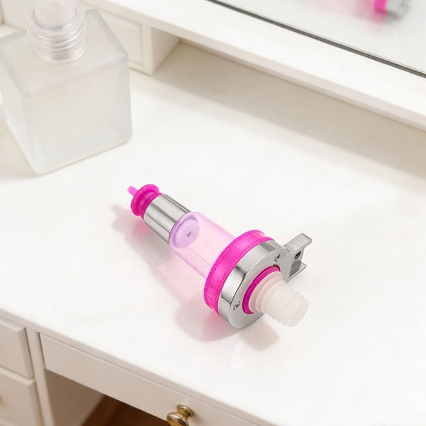 Luxshiny Rosado Para Perfume Con Control De Dosis Para Uso En Casa Y Viaje