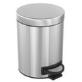thumbnail image 2 of Better Homes & Gardens 1.3 gal / 5L Stainless Steel Round Bathroom / Kitchen Garbage Can, 2 of 10