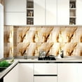 thumbnail image 6 of Peel and Stick Wall Panels, Marble PVC Waterproof Backsplash Tiles for Kitchen, Bathroom, Peel and Stick Tile, 6 of 6