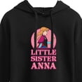 thumbnail image 3 of Frozen - Winter - Little Sister Anna - Juniors Cropped Pullover Hoodie, 3 of 5
