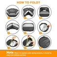 thumbnail image 2 of Pet Playpen for Small Animals,Number-one Portable Small Animal Pet Playpen with Cover Foldable Pet Cage Tent Breathable Transparent Pop up Pet Fence for Guinea Pig,Rabbits,Hamsters, 2 of 7