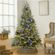 thumbnail image 5 of Adornos navideños de plástico irrompible de 91 cm | Paquete de 16 bolas colgantes perladas en rojo, azul y rosa | Decoración navideña para interiores y exteriores, ideal para el hogar y fiestas, 5 of 7