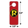 thumbnail image 6 of Batman Robin Logo Plastic Door Knob Hanger Sign, 6 of 7