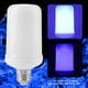 thumbnail image 3 of Lámpara LED de simulación de llama, bombilla de fuego azul para decoración de fiestas y festivales con sensor de gravedad., 3 of 13