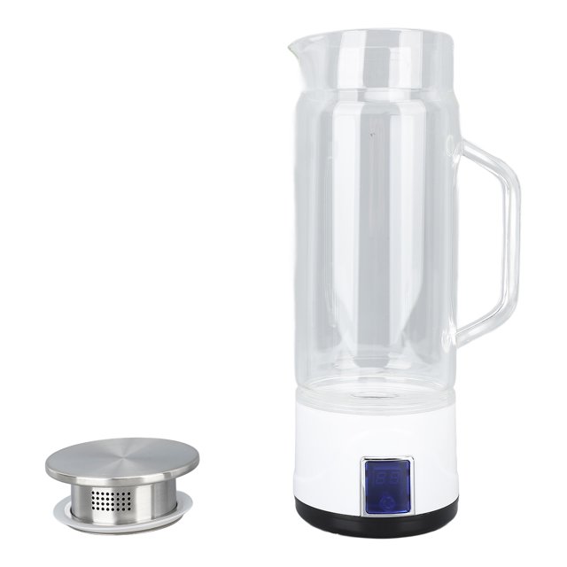 Copa de Agua del Generador de Hidrógeno, Prueba del Generador de Botellas de Hidrangeno A Prueba de Fuga de 1000 A 1500 PPB Resistencia Al Calor de Vidrio de Borosilicato para el