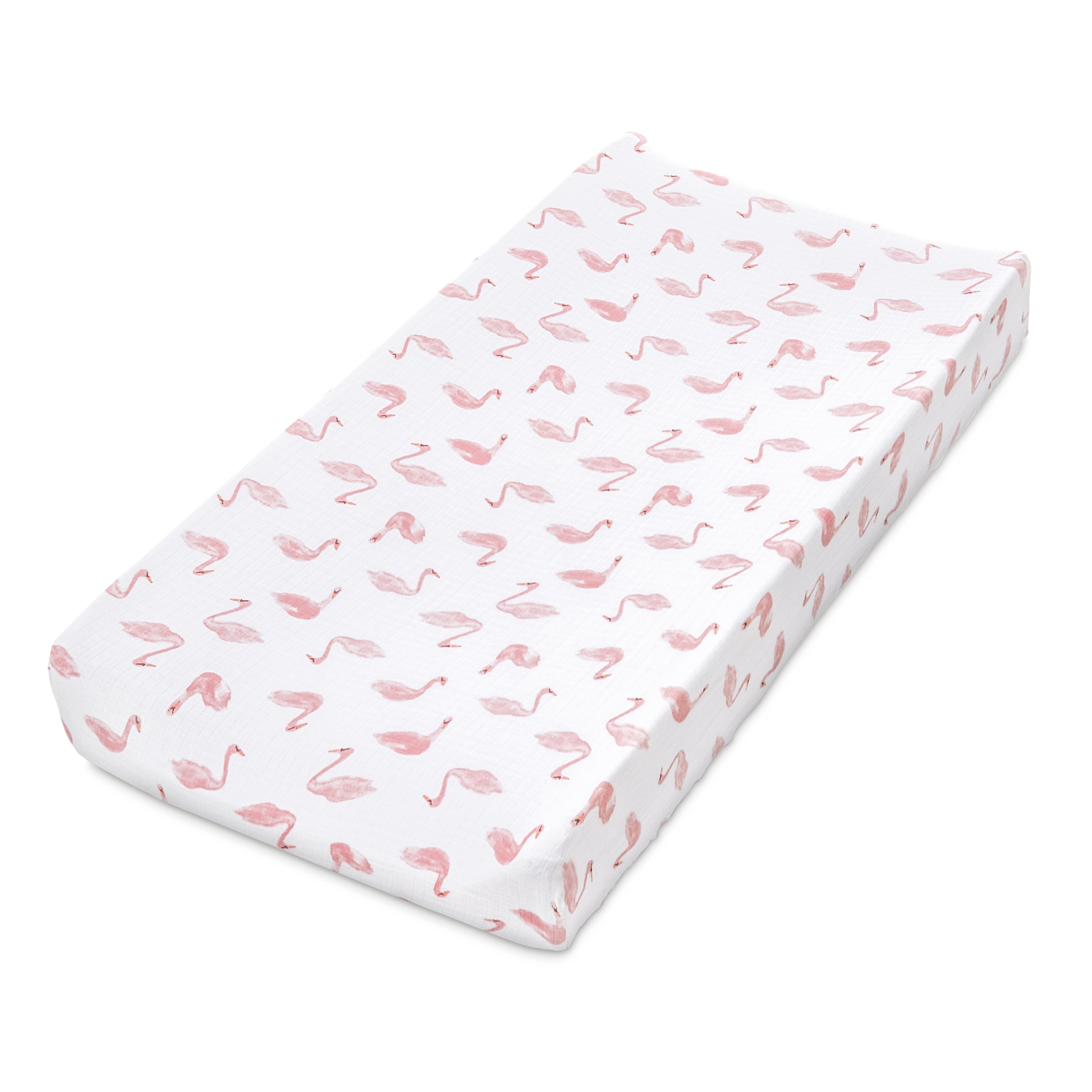 aden + anais essentials aden changing pad cover briar rose swans