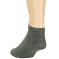 thumbnail image 5 of Men's Viscose From Bamboo, Sport, Thin, Ankle Socks, Dark Grey, Medium 9-11, 6 Pack, 5 of 7