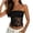 Black, variant on HAYIMI Women Tube Tops Elegant Lace Bandeau Tops Strapless Crop Shirt With Delicate Sheer Details Fit For Evening Or Party Wear