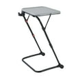 thumbnail image 4 of Mainstays Adjustable Folding TV Tray with Cup Holder Gray, 20.87"W x 14.76"D x 27.76"H, 4 of 8