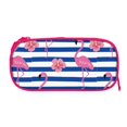 thumbnail image 3 of Vsdgher Flamingo Print Large Capacity Pencil Case Pouch with Zipper, Portable Aesthetic Big Capacity Pencil Cases Pen Office Travel Stationery Bag, 3 of 8