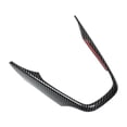 thumbnail image 3 of Steering Wheel Decor Cover Trim, Steering Wheel V Shape Panel Frame High Strength Carbon Fiber Style   Durable  For Car, 3 of 8