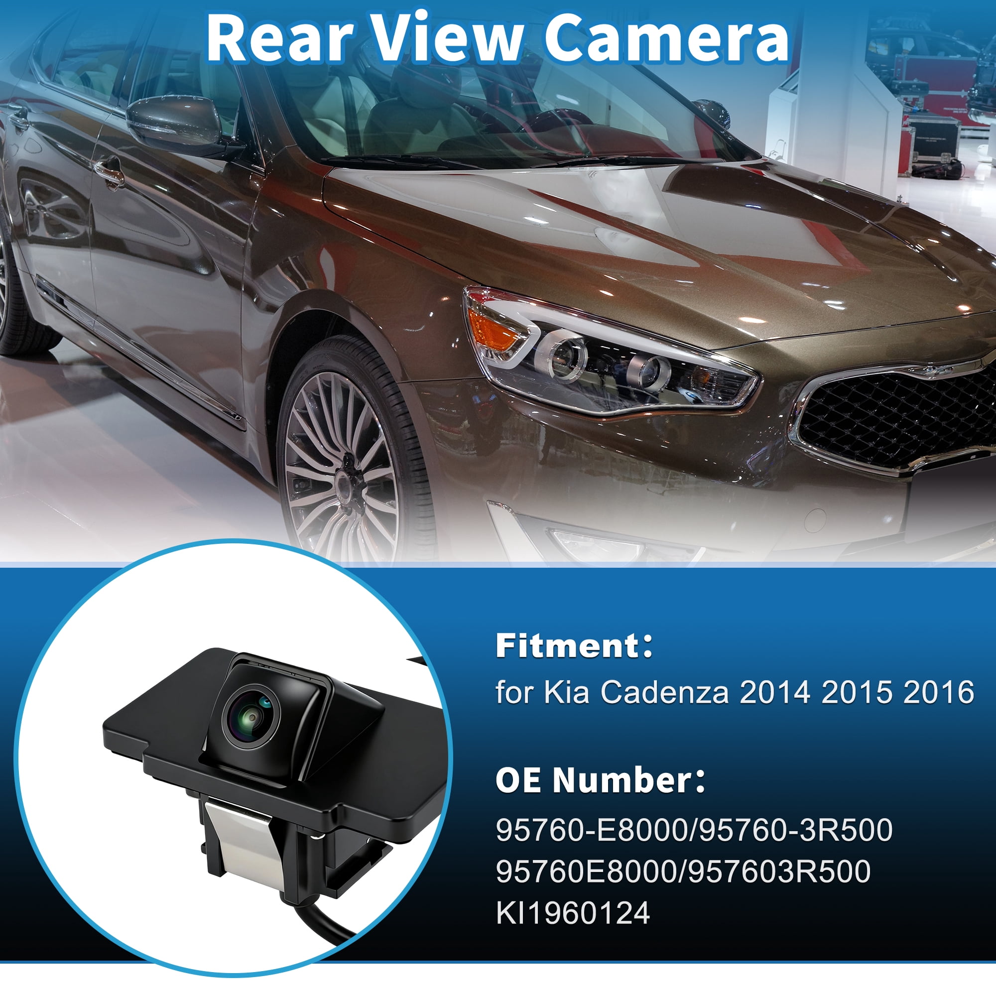 Unique Bargains Rear View Camera for Kia Cadenza 2014 2015 2016 Park Assist Backup Camera