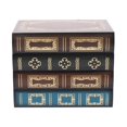 thumbnail image 3 of 2X False Book Box Vintage Storage Props Book Jewelry Storage Packaging Study Book Ornaments Wooden, 3 of 7