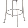 thumbnail image 4 of Armen Living Viper Contemporary Faux Leather Counter Stool in Black, 4 of 4