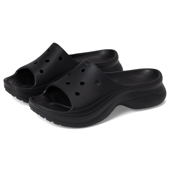 Sandalia Crocs Bae Slide Mujer Negra Talla 10 Mediana