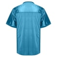 thumbnail image 4 of Gunia Tshirt For Men Football Mesh Practice Athletic T Shirt Solid Color V Neck Short Sleeve Sports Tops T Shirts Blue M, 4 of 4