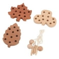 thumbnail image 2 of Threading Leaves Toys Set, Exquisite Craftsmanship Threading Game Toys Kit Anti Swallowing Educational No Paint  For Home, 2 of 8