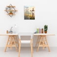 thumbnail image 2 of The Lords Prayer Canvas Wall Art Our Father Prayer Print with Cross Christian Scripture Decor for Home Office Church Gift, 2 of 4