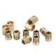 thumbnail image 5 of Conector de línea de freno Aramox 12 piezas 7/16 in-24 hilos Surtido de accesorios de línea de freno Accesorios de automóvil de latón para tubo de freno de 1/4 pulgada ANGGREK Otros, 5 of 8