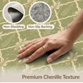 thumbnail image 6 of ODIKA 6'x9' Washable Area Rug Boho Trellis Distressed Farmhouse Border Ornamental Scrolls Vintage Flowing for Family Room, Living Room, Master Bedroom, Non-Slip, Easy Care, 6 of 7