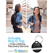 Peak Gear Foldable Backpack - Compact Packable Day Pack - Includes Lifetime Lost & Found ID