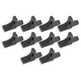 thumbnail image 1 of 10pcs Shelf Support Studs Pegs Pins Plugs L-Shaped Cabinet Bracket, 1 of 7