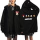 thumbnail image 1 of Sudaderas Y2k de los años 90 con cremallera de Minnie, sudaderas con capucha de Mickey Mouse y Disney, chaqueta Harajuku para mujer, ropa de calle de dibujos animados Unisex, 1 of 1