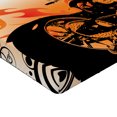 thumbnail image 2 of Ambesonne Orange Black Fitted Sheet, Freedom Theme Sign, Twin XL Size, Black Orange Cream, 2 of 3