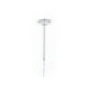 thumbnail image 2 of Matsuzay Modelo de lámpara de vía férrea musgo micropaisaje al aire libre 1:87 LED farola de Metal decoración de jardín pista luz arena accesorios Artesanía Gris (blanco cálido) Matsuzay HA066876-02, 2 of 6