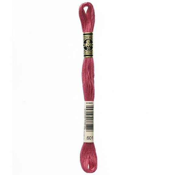 DMC Pink Cotton 6-Strand Embroidery Floss Skein, 8 m (8.7 yd)