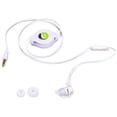 thumbnail image 3 of Headphone Retractable Mono Earphone 3.5mm w Mic Headset Handsfree Earbud Earpiece Y3D for Samsung Galaxy Tab 4 NOOK 10.1 (SM-T530) 3 10.1 GT-P5210 2 10.1, S8 Plus S6, S10 Plus J7 Sky Pro, 3 of 6
