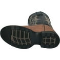 thumbnail image 7 of SMOKY MOUNTAIN BOOTS Youth Boys Mustang Western Brown and Black Boot, Size:5, Width:R, 7 of 7