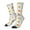 White, variant on Construction Equipments Worker Crew Socks for Men & Women, Breathable Casual Athletic Ankle Socks