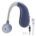 thumbnail image 2 of Audífonos recargables de 20P con amplificador de sonido para la oreja, con batería de ABS (azul), 2 of 15