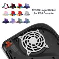 thumbnail image 4 of Tmvgtek 12 Unids/Lote De Pegatinas De Piel Con Logotipo Colorido Para Consola Ps5 (Juego 1), 4 of 9