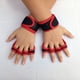 thumbnail image 2 of XL Guantes Deportivos de Entrenamiento para Hombres y Mujeres Guantes de Entrenamiento Fitness Culturismo Levantamiento de Pesas Gimnasio Mano MuñEca Guantes Rojo A, 2 of 5