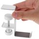 thumbnail image 5 of BESTYASH Gancho Para Auriculares Con Abrazadera Ajustable Para Escritorio Organizador Multifuncional Plata, 5 of 8