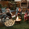 thumbnail image 4 of Oliegs Indoor And Outdoor Fireplace Firewood Racks Firewood Stacking Racks Storage Racks Arrangement And Placement Storage Racks., 4 of 5