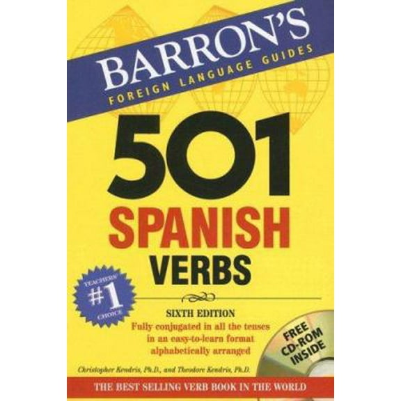 Pre-Owned Barron's 501 Spanish Verbs (Paperback) 0764179845 9780764179846