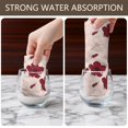 thumbnail image 6 of 2 Pcs Pioneer Flower Floral Print Pattern Kitchen Towels, Funny Microfiber Dish Towel Set, 18" X 26" Tea Towels, 6 of 6