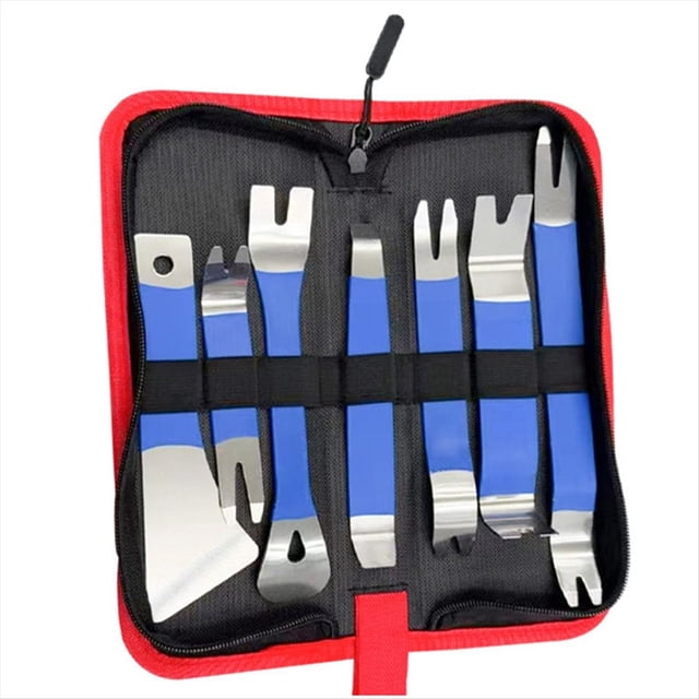 Kit de Herramientas para Quitar Molduras de Automóviles, Panel de Automóvil, Tablero, Audio, Radio, Instalación, Reparación, Palanca, Herramienta para Quitar Sujetadores.