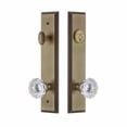thumbnail image 6 of Grandeur Carr  Tall Plate Single Cylinder One Piece Knobset with Fontainebleau Knob, 6 of 6