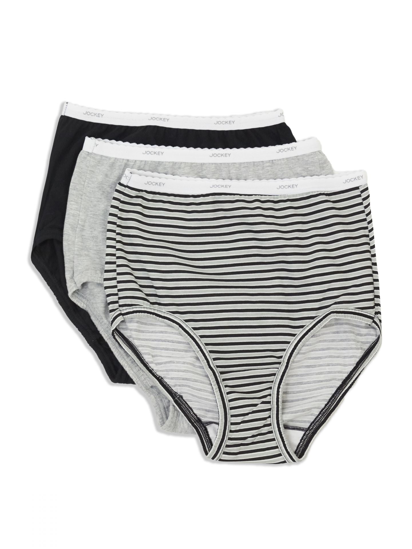 Jockey Women's Underwear Classic Brief - 3 Pack - Walmart.com