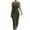 Green dresses, variant on Wycnly Dresses for Women 2024 Summer Fall Comfort Knitted Ribbed Bodycon Wrap Party Club Tank Dresses Solid Sleeveless Round Neck Long Formal Dresses for Women Black m