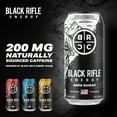 thumbnail image 6 of Black Rifle Energy Wild Frost Zero Sugar Energy Drink, 200mg Caffeine, 16 fl oz (Pack of 12), 6 of 7