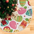 thumbnail image 5 of FMSHPON Easter Xmas Christmas Tree Skirt Stand Mat for Holiday Party Decoration Indoor Outdoor 48 inches, 5 of 6