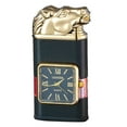 thumbnail image 1 of YoaNJYGR Cithway Windproof Dual-Flame Vintage Watch Lighter, 2025 New Personalized Creative Dual Flame Vintage Adjustable Refillable Lighters with Portable Size for Men Friends Gifts Grey, 1 of 5