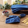 thumbnail image 4 of DII Solid Napkin Set Collection, 20x20, Navy, 6 Piece, 4 of 8