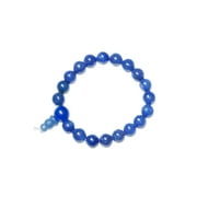 Mogul Wrist Mala Soothing Lapiz Lazuli Divine Meditation Hand Mala Prayer Bracelet